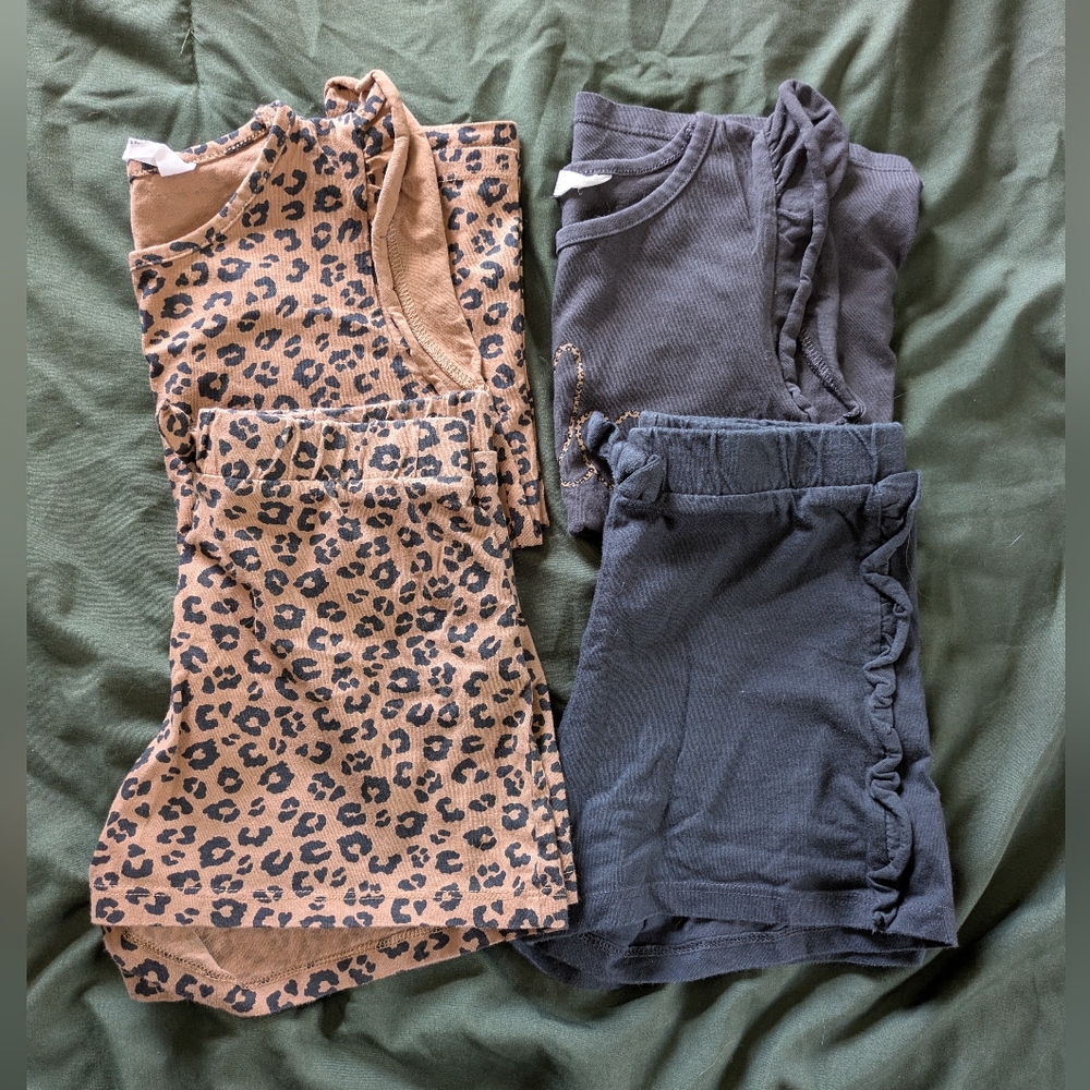 girls h&m short sets